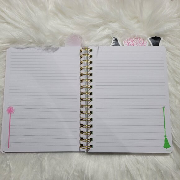Wicked Elphaba & Glinda Tabbed Spiral Notebook - Picture 6 of 10